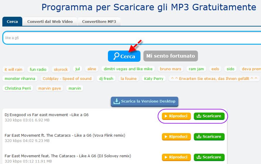 scaricare MP3 gratis per iPhone